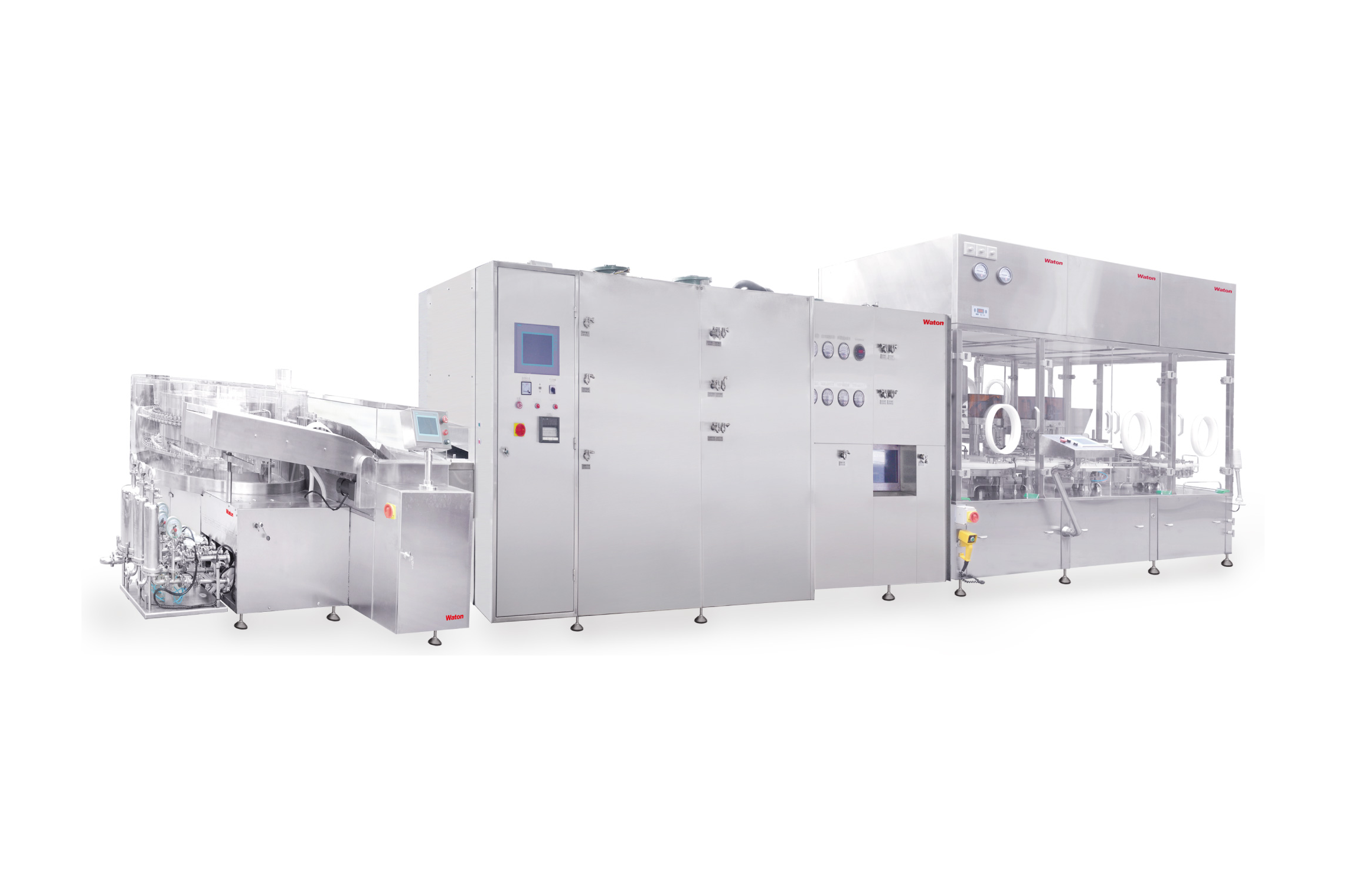 西林瓶粉针生产联动线